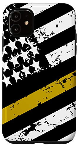 iPhone 11 Thin Yellow Line 911 Dispatcher EMS EMT Police Dispatchers Case