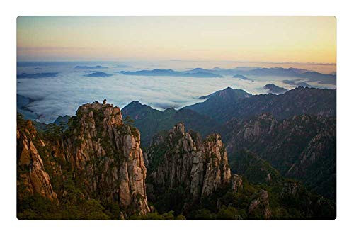 LESGAULEST Doormat Floor Rug/Mat -23.6 x 15.7 inch- - Yellow Mountains China Yellow Mountain Asia LESGAULEST Doormat Floor Rug/Mat -23.6 x 15.7 inch- - Yellow Mountains China Yellow Mountain Asia