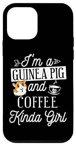 iPhone 12 mini Coffee  and  Guinea Pig Girl Clothes Stuff Cavy Gift Guinea Pig Case
