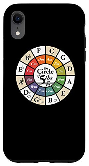 iPhone XR Music Theory Wheel Circle of Fifths Classical Harmony Chords Case iPhone XR Music Theory Wheel Circle of Fifths Classical Harmony Chords Case