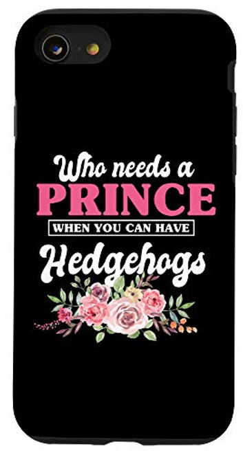 iPhone SE -2020- / 7 / 8 Prince Hedgehog Clothes Outfit Art Gift Hedgehog Case iPhone SE -2020- / 7 / 8 Prince Hedgehog Clothes Outfit Art Gift Hedgehog Case