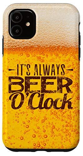 iPhone 11 Beer O Clock Phone Case for Craft Beer Lovers Case