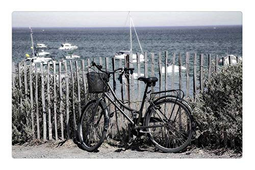 LESGAULEST Doormat Floor Rug/Mat -23.6 x 15.7 inch- - Beach Bike Holiday Sea Side Sun Summer