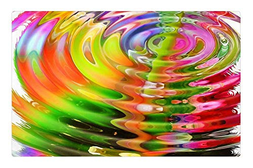 LESGAULEST Doormat Floor Rug/Mat -23.6 x 15.7 inch- - Wave Concentric Waves Circles Water Circle Rings 5 LESGAULEST Doormat Floor Rug/Mat -23.6 x 15.7 inch- - Wave Concentric Waves Circles Water Circle Rings 5