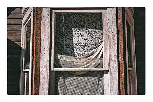 LESGAULEST Doormat Floor Rug/Mat -23.6 x 15.7 inch- - House Home Window Wood Curtain Old LESGAULEST Doormat Floor Rug/Mat -23.6 x 15.7 inch- - House Home Window Wood Curtain Old