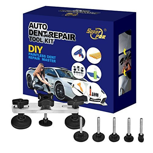 AUTOPDR 17Pcs DIY Car Automotive PDR Body Dent Repair Removal Tool Kit Equipment Gift Box