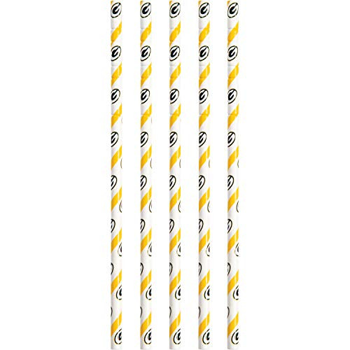 Green Bay Packers Paper Straws 72 ct