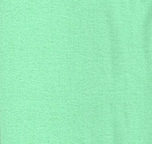 Solid Mint Green 100 percent Cotton Flannel Fabric by The Yard Made in USA