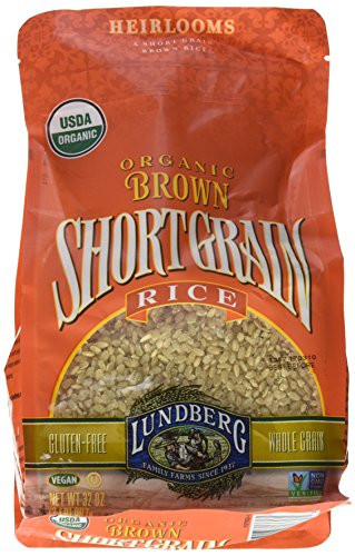 Lundberg Organic Short Grain Brown Rice -- 2 lbs - 2 pc