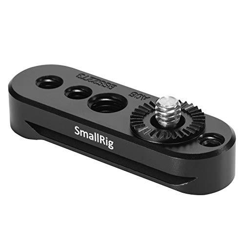 SMALLRIG Side Mounting Plate with Rosette for Zhiyun Weebill LAB Weebill-S Gimbal MOZA AIR 2 Zhiyun Crane 2S 3S/3 LAB Gimbal Plate for NATO Rail Standard with Mounting Points - BSS2273