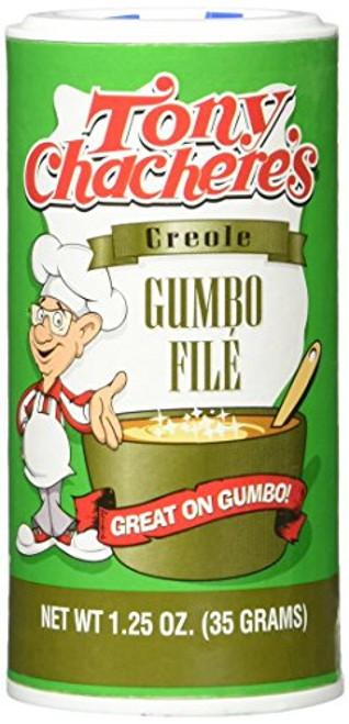 Tony Chacheres Creole Gumbo File - 1.25 oz - PACK OF 4 Tony Chacheres Creole Gumbo File - 1.25 oz - PACK OF 4