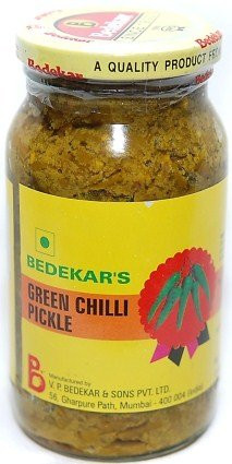 Bedekars Green Chili Pickle - 400g