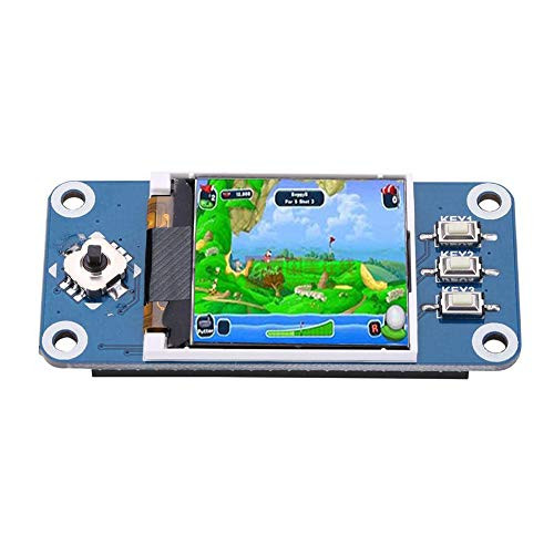 Wendry 1.44inch LCD Screen for Raspberry Pi 128 x 128 Resolution LCD Screen Module Better Display Effect Compatible for Raspberry Pi 2B / 3B / Zero/Zero W