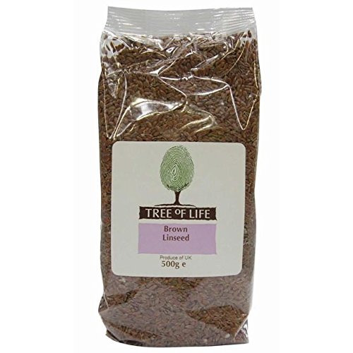 Tree of Life Brown Linseed - 500g -1.1lbs-