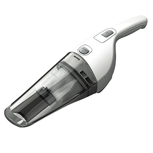 BLACK+DECKER HNV220BCZ10FF Compact Lithium Hand Vac 2Ah Kit - Powder White - Cordless