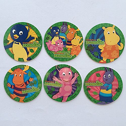 Nickelodeon Backyardigans Refrigerator Magnets 6 Nick Jr. Fridge Magnet Set