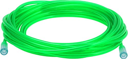 Mars Wellness Oxygen Tubing - Premium Green Crush Resistant Oxygen Tubes - 25 Foot - Pack of 5 Tubes