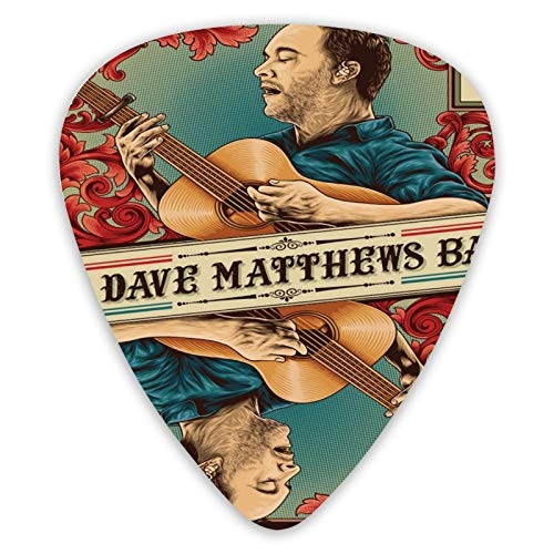 Welerony Suitable For Electric Guitar Acoustic Guitar Mandolin And Bass Guitar Dave Matthews Guitar Pick -12 Pack-