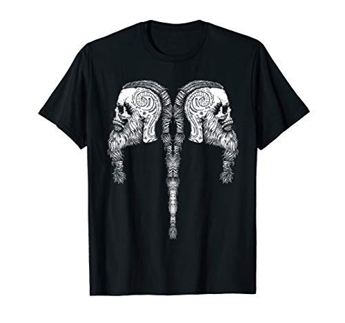 Ragnar Lodbrok T-Shirt Viking Ragnar Skull TShirt Gift