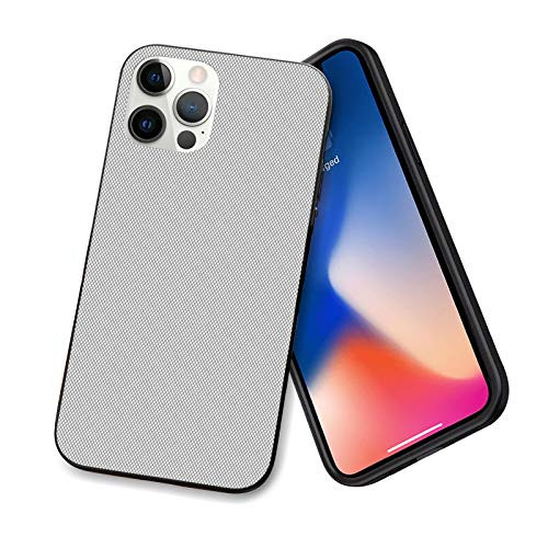 Compatible with iPhone 12 pro max caseGrey AbstractOld Fashioned Polka Dots Pattern Retro Little Circles Feminine ClassicGrey and WhiteShockproof -Full Body Protection-?6.7inch