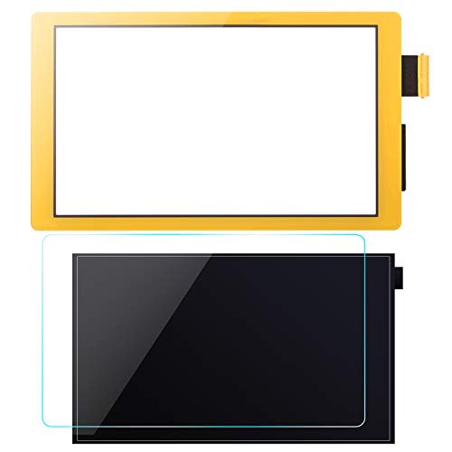 Replacement Touch Screen Digitizer for Nintendo Switch Lite -No LCD Screen- -Yellow-