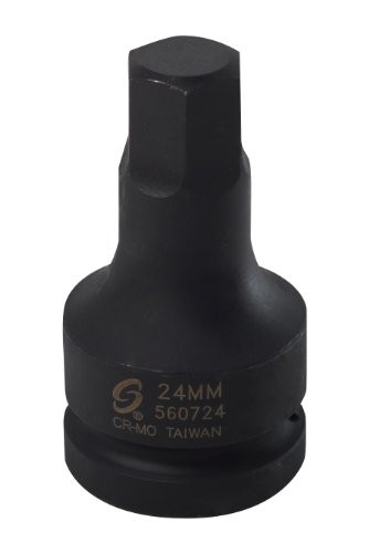 Sunex 560724 1-Inch Drive 24mm Hex Driver Socket