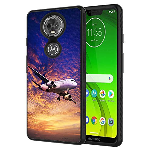 Moto G7 Case Moto G7 Plus CaseAircraft Flying Into Sunrise Sunset Design Slim Anti-Scratch Shockproof TPU Back Protective Cover Case for Motorola Moto G7/G7 Plus Moto G7 Case Moto G7 Plus CaseAircraft Flying Into Sunrise Sunset Design Slim Anti-Scratch Shockproof TPU Back Protective Cover Case for Motorola Moto G7/G7 Plus
