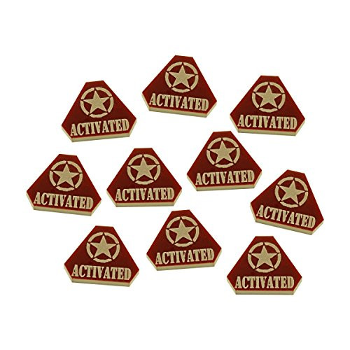 LITKO WWII American Activated Tokens Brown -10-