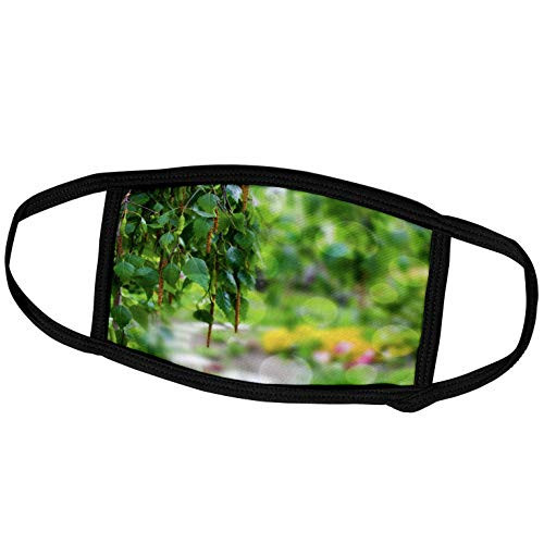 3dRose Photography of Tree with Green and Yellow Bokeh Overlay - Face Covers -fc_213708_3- 3dRose Photography of Tree with Green and Yellow Bokeh Overlay - Face Covers -fc_213708_3-