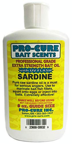 Pro-Cure Sardine Bait Oil 8 Ounce