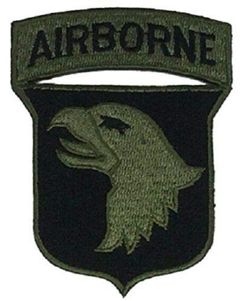 Embroidered Patch - Patches for Women Man - US Army 101ST Airborne Division ABD Screaming Eagles OD Olive DRAB Green Embroidered Patch - Patches for Women Man - US Army 101ST Airborne Division ABD Screaming Eagles OD Olive DRAB Green