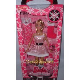 Barbie Happy Holidays Exclusive PINK Set!