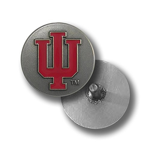 Indiana University Nickel Silver Ball Marker IMC-Retail -0.75 inch-