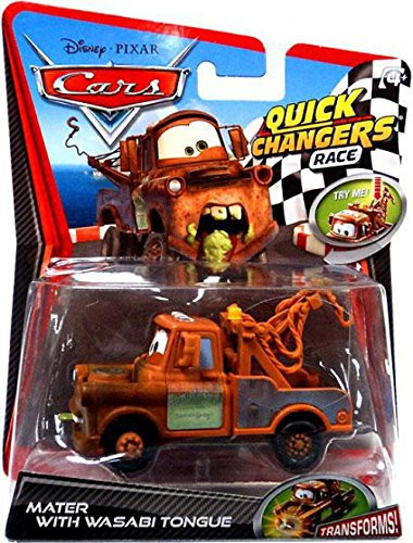Disney / Pixar CARS 2 Movie 155 Quick Changers Race Mater with Wasabi Tongue