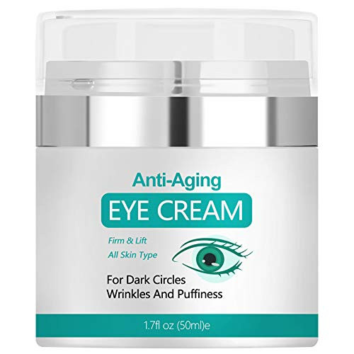 Eye Cream Under Eye Cream to Reduce Puffiness and Dark Circles Anti-Aging Eye Cream Treatment 1.7 Ounces