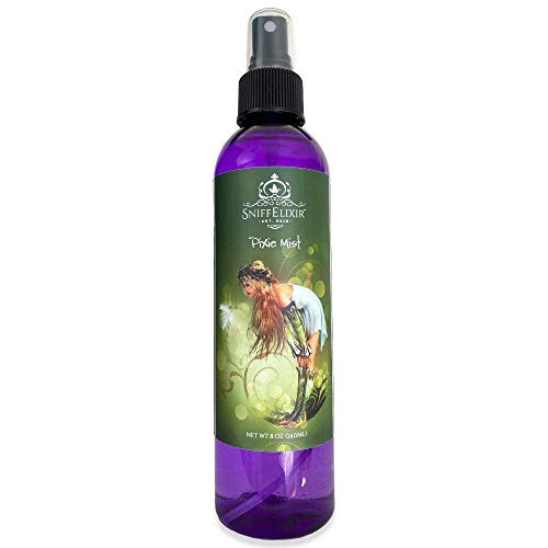 SniffElixir Pixie Mist Kids Soothing  and  Comforting Nap  and  Bedtime Lavender Sleep Spray Calming  and  Relaxing Aromatherapy Room Mist Linen  and  Pillow Spray General Fabric Refresher Deodorizer 8 oz