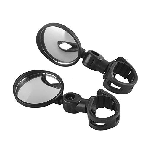 LYLY Bike Bicycle Handlebar Rearview Mirror 360 Degree Rotation Wide Angle Convex Mirror Safe Cycling Side View Mirror