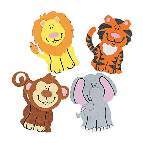 Zoo Animal Magnet Craft Kit - Crafts for Kids and Fun Home Activities