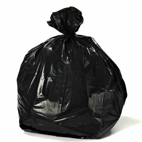 Plasticplace Black Contractor Bags, 33x39, 33 Gallon, 3.0 Mil, 50/case