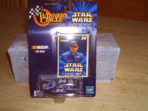 Star Wars Hasbro Winners Circle Jeff Gordon 1/64 Scale Episode I diecast car