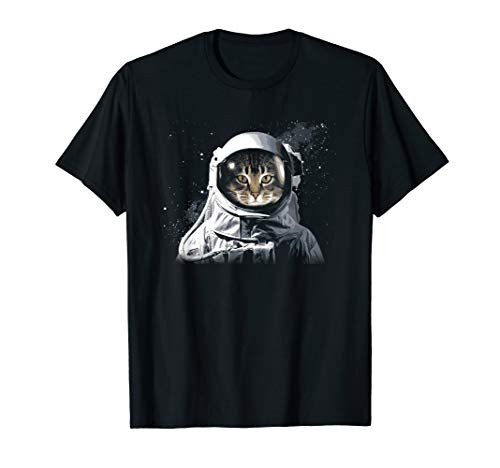 Catronaut Cat Astronaut Deep In Space Cosmic Gift T-Shirt