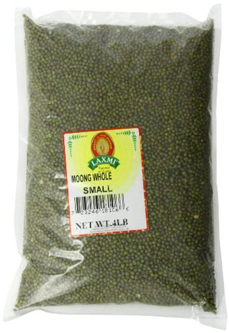 Laxmi Whole Moong Mung Bean Seeds 4 Pounds for Cooking and Sprouting Laxmi Whole Moong Mung Bean Seeds 4 Pounds for Cooking and Sprouting