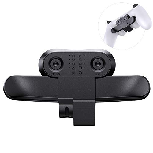UeeVii PS4 Controller with 4 Paddles Wireless Game Controller Compatible with Playstation 4 /Pro/Slim Dual Vibration/Strike Pack/Six-axis Gyro Sensor/1000mAh Battery/Touch Pad/Audio Jack