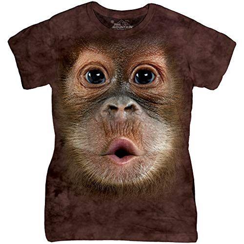 The Mountain Juniors Big Face Baby Orangutan Graphic T-Shirt Brown Small The Mountain Juniors Big Face Baby Orangutan Graphic T-Shirt Brown Small