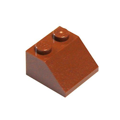 LEGO Parts and Pieces Reddish Brown 2x2 45 Slope x100