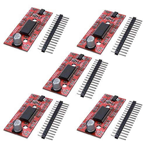 DAOKI 5PCS A3967 EasyDriver Shield Stepper Motor Driver Module V44 for Arduino 3D Printer