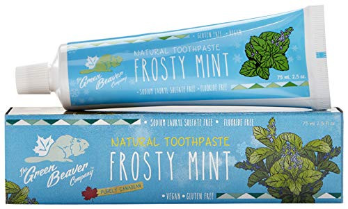 Green Beaver Fluoride Free Natural Toothpaste 3-Pack -Frosty Mint-