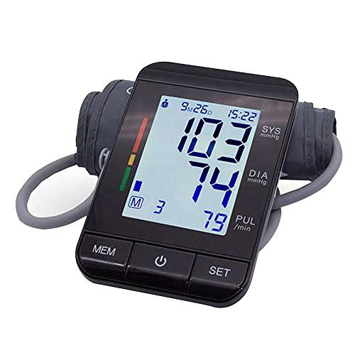 Automatic Blood Pressure Monitor Upper Arm 2 User Digital Blood Pressure Monitor Large Cuff with Pulse Rate for Home Use Portable BP Machine Large Backlight Display Automatic Blood Pressure Monitor Upper Arm 2 User Digital Blood Pressure Monitor Large Cuff with Pulse Rate for Home Use Portable BP Machine Large Backlight Display
