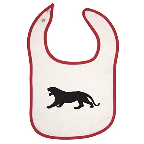 Mashed Clothing Tiger -Black- Red Piping Bib