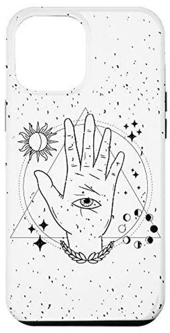 iPhone 12 Pro Max Occult Hamsa Hand Evil Eye Fatima Moon Witchcraft Phone Case iPhone 12 Pro Max Occult Hamsa Hand Evil Eye Fatima Moon Witchcraft Phone Case